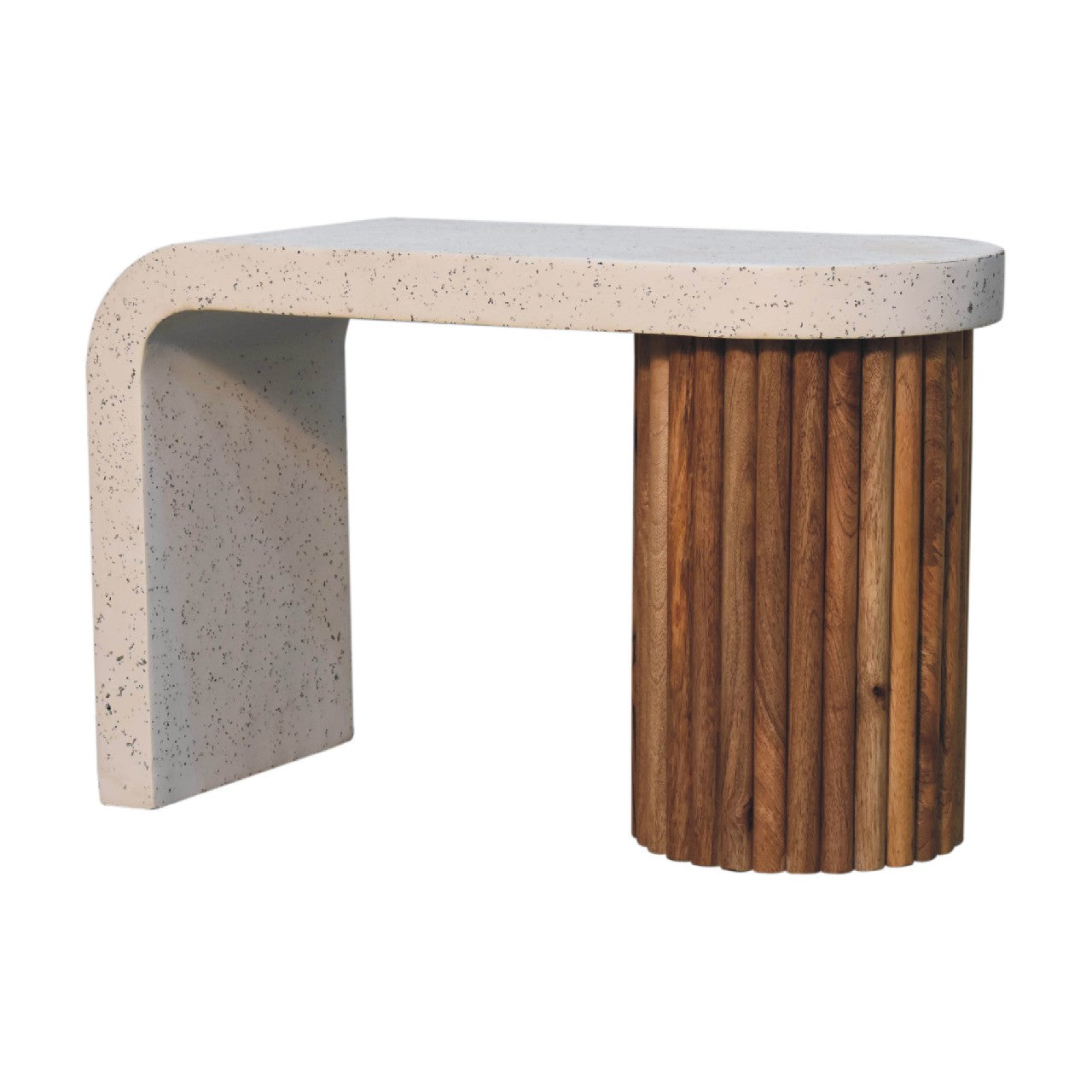 Serenity Terrazzo Coffee Table with terrazzo top and Nordic-style legs.